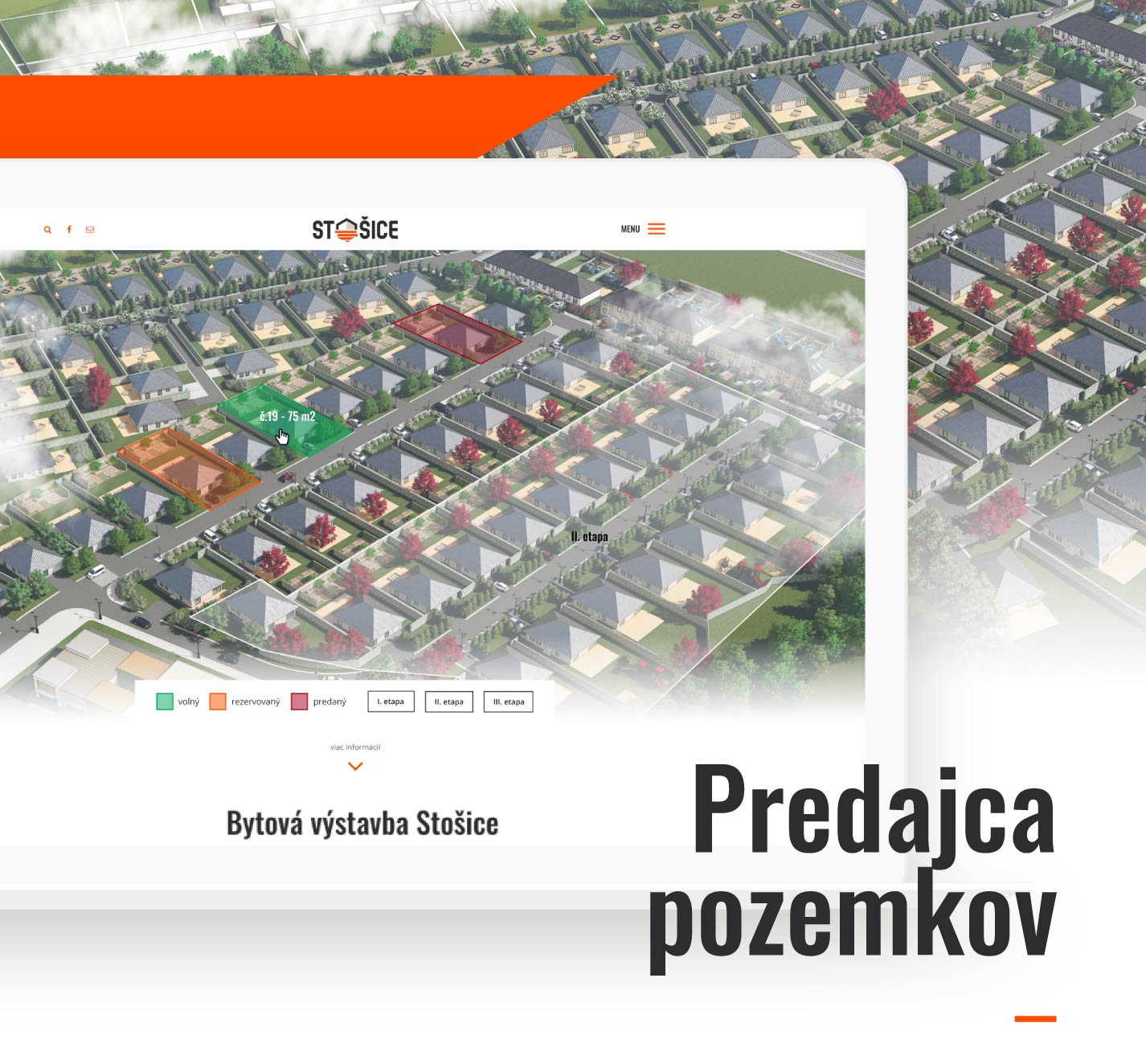 Stosice - predajca pozemkov