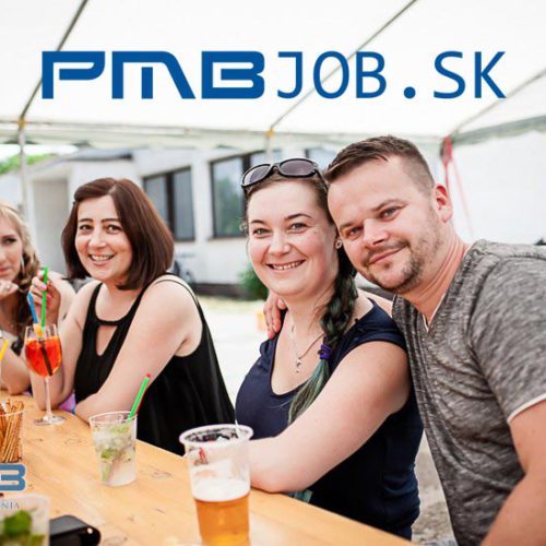 Snímka úvodnej stránky www.PMBjob.sk